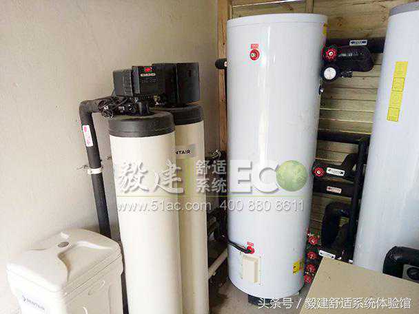 吴江太阳湖大花园别墅地源热泵空调地暖生活热水三合一施工实例